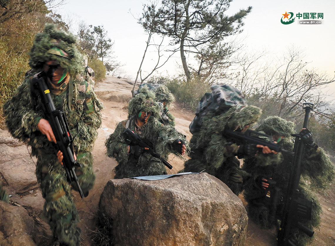 第72集团军某旅组织侦察兵开展实战化训练