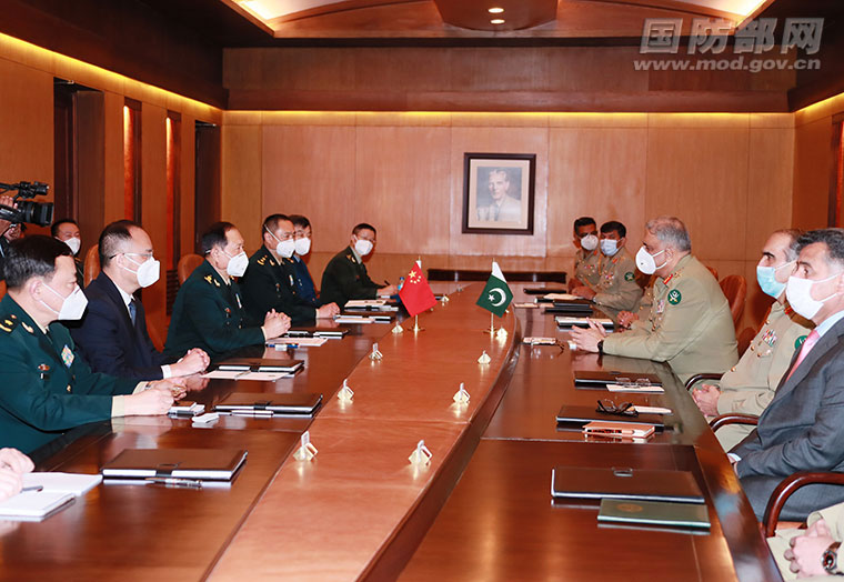 巴基斯坦总统,总理会见魏凤和