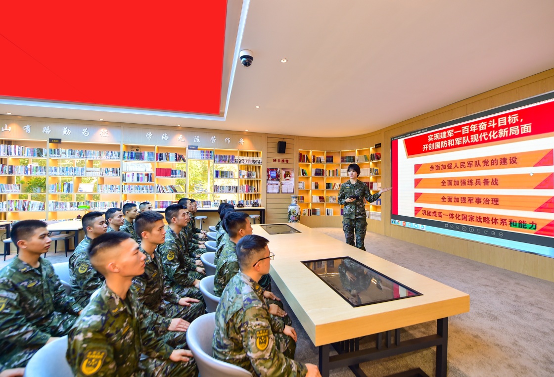 二十大时光丨为如期实现建军一百年奋斗目标砥砺奋进——全军官兵认真