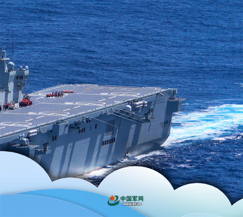 网友海南舰官兵收到你们的新春礼物啦他们说