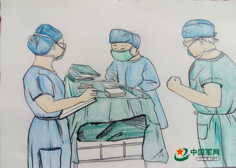 护士漫画画笔勾勒西京手术室护士的日常