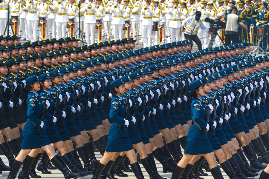 请祖国检阅 | 从炊事班到阅兵场——女兵马乙清的别样军旅