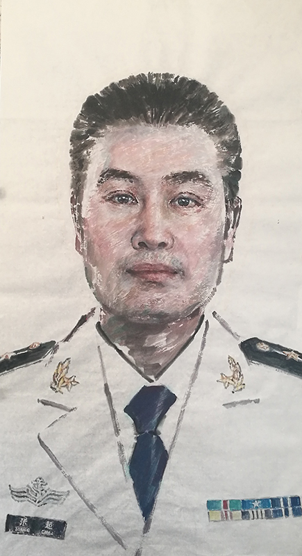 感悟英雄 传递力量:品读国画家于成松绘制的英模人物画像